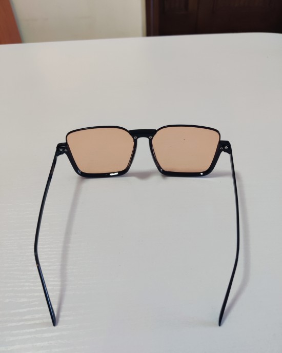 Fashion Style Half Frame Transparent Brown Sunglasses Fashion Style Half Frame Transparent Brown Sunglasses