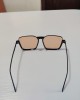 Fashion Style Half Frame Transparent Brown Sunglasses Fashion Style Half Frame Transparent Brown Sunglasses